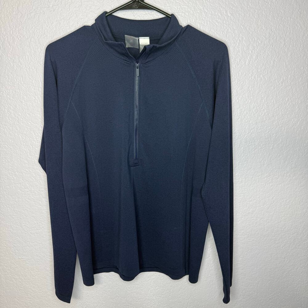 CALIA by Carrie Underwood Quarter Zip Pullover Women’s XXL Navy Active NWOT